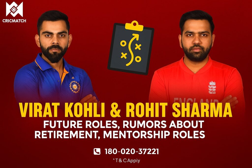 Virat Kohli & Rohit Sharma – future roles, rumors about retirement, mentorship roles